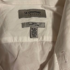 Le Chateau White mens shirt